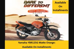 Yamaha YBR125G Matte Orange: Available On Installments