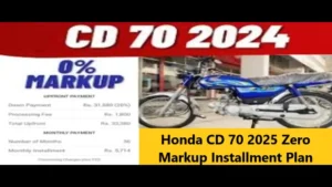 Read more about the article Honda CD 70 2025 Zero Markup Installment Plan