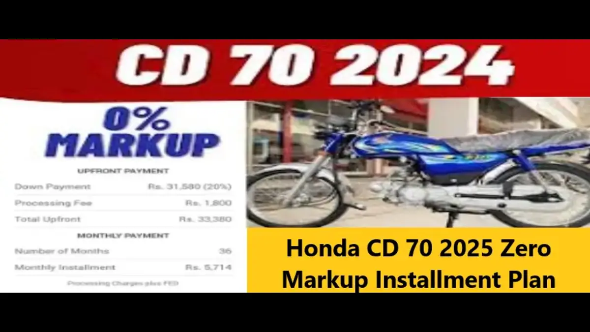 You are currently viewing Honda CD 70 2025 Zero Markup Installment Plan