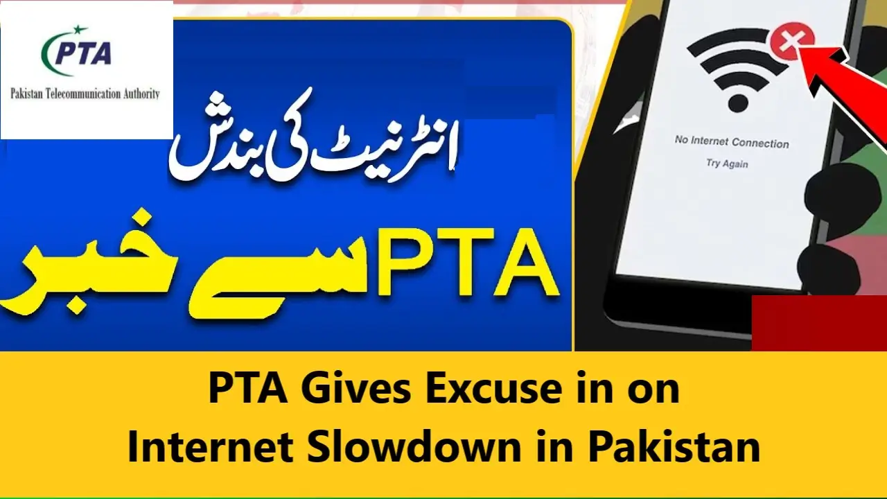 Read more about the article PTA Gives Excuse in on Internet Slowdown in Pakistan