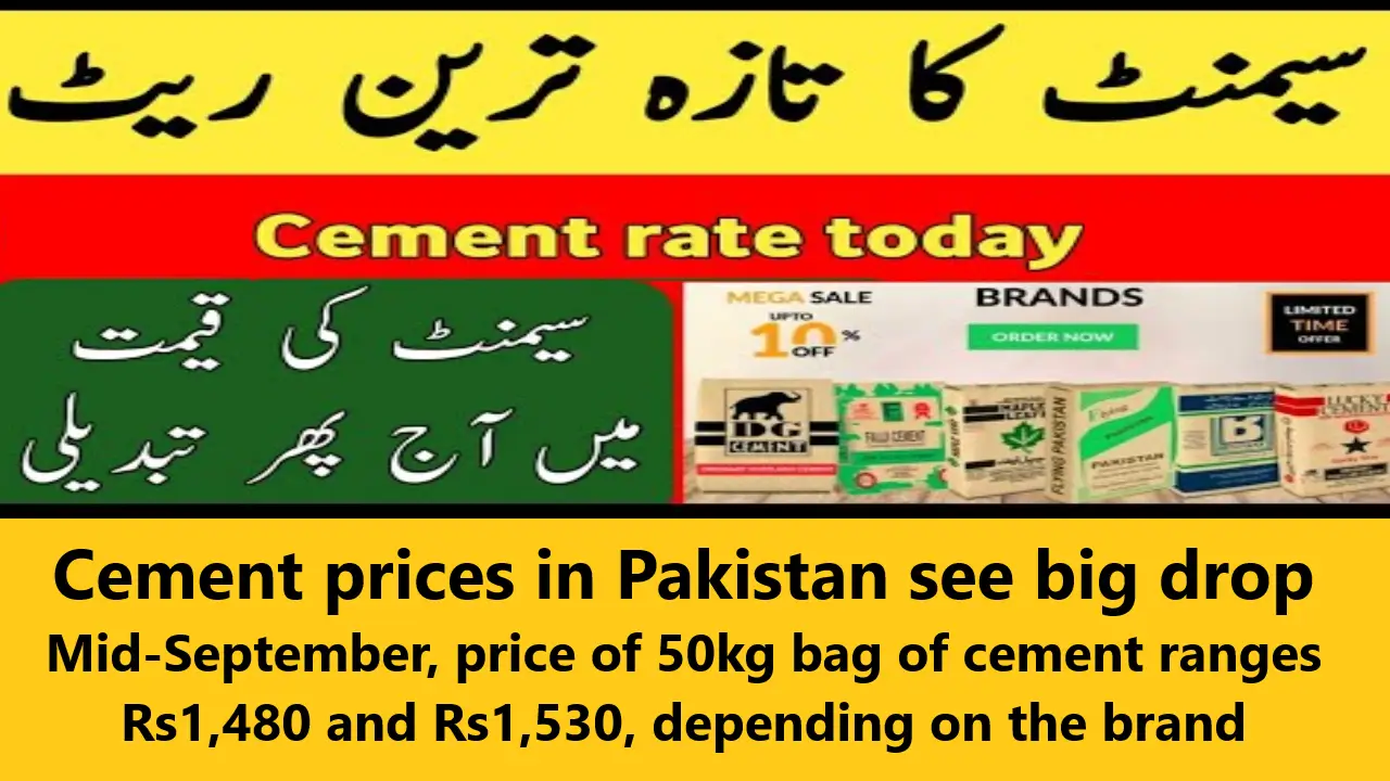 Read more about the article Cement prices in Pakistan see big drop