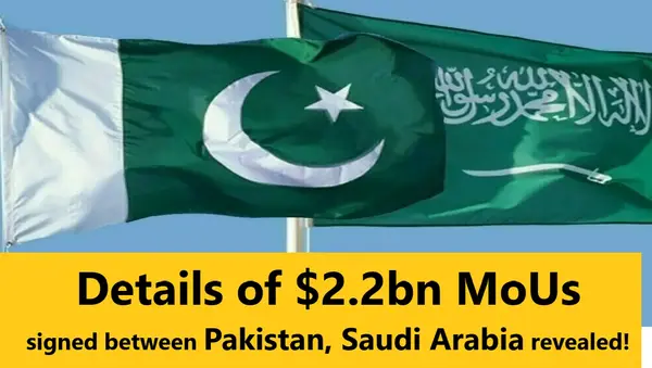 Read more about the article $2.2bn MoUs signed between Pakistan, Saudi Arabia