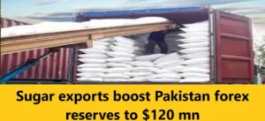 Read more about the article Sugar exports boost Pakistan forex reserves to $120 mn