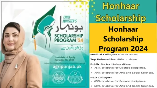 Honhaar Scholarship Program 2024 Eligibility