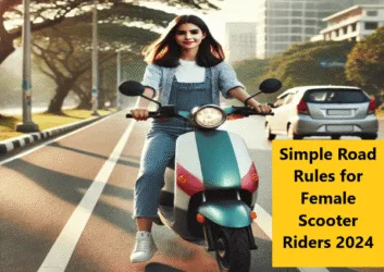 Simple Road Rules for Female Scooter Riders 2024
