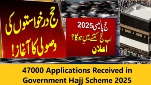 Read more about the article 47000 Applications Received in Government Hajj Scheme 2025