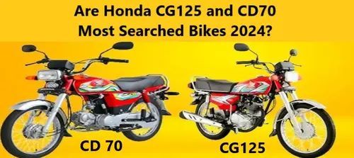 Read more about the article Are Honda CG125 and CD70 Most Searched Bikes 2024?