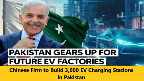 Read more about the article Chinese Company to Build 3000 EV Charging Stations in Pakistan