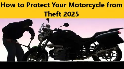 Read more about the article How to Protect Your Motorcycle from Theft 2025