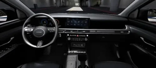 Hyundai Tucson Hybrid Set to Officially Launch in Pakistan 2025 18 Front Dashboard