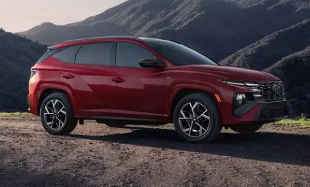 Hyundai Tucson Hybrid Set to Officially Launch in Pakistan 2025 3 Hyundai Tucson Hybrid with red color