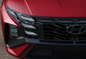 Hyundai Tucson Hybrid Set to Officially Launch in Pakistan 2025 8 Front grille of Hyundai Tucson Hybrid