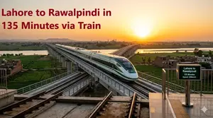 Lahore to Rawalpindi in 135 Minutes via Train