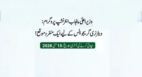 CM Punjab Revolutionary Internship Program Application Deadline Extended