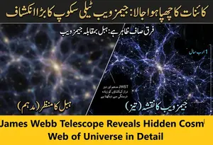 James Webb Telescope Reveals Hidden Cosmic Web of Universe in Detail