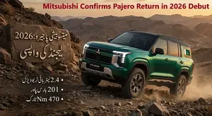 Mitsubishi Confirms Pajero Return in 2026 Debut
