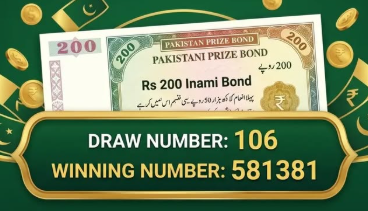 Rs200 Prize Bond Draw No 106 Result June 15 in Karachi
