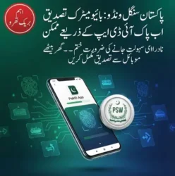 PSW Enables Remote Biometric Verification via NADRA PakID App