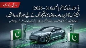 Pakistan Auto Policy 2026–31 - Key Features