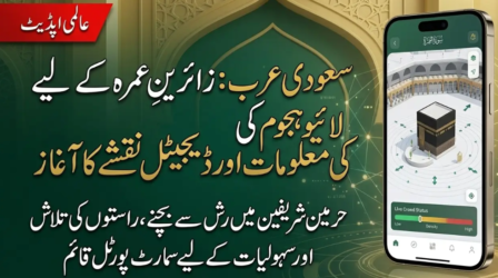 Saudi Arabia Launches Live Crowd Updates and Interactive Maps for Umrah